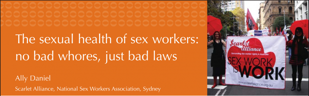LIT REVIEW The Sexual Health Of Sex Workers Ally Daniel