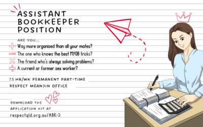 Positions Vacant – Assistant Bookkeeper 7.5hrs/week