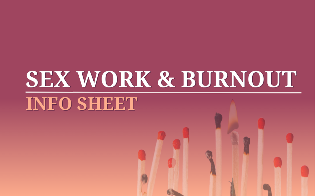 Sex Work and Burnout