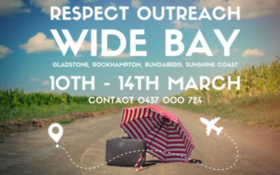 Respect is coming to the Wide Bay area 10th-14th March!