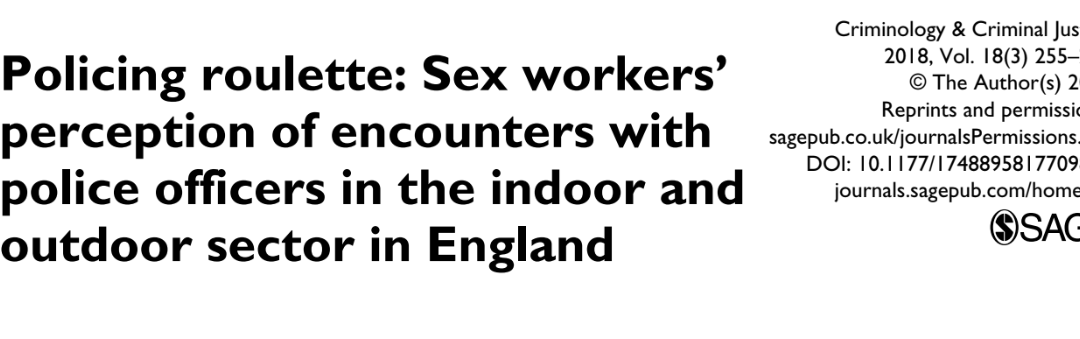 “Policing roulette” Kambauer, England, 2017