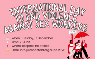 International Day to End Violence Against Sex Workers 2025 Event