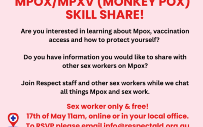 Mpox info for Sex Workers – updated April 2023