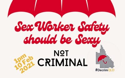 Sex worker safety should be sexy NOT criminal – free online lunchtime forum