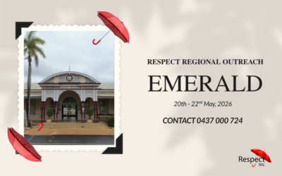 Respect Inc is coming to Emerald! 20th-22nd of May