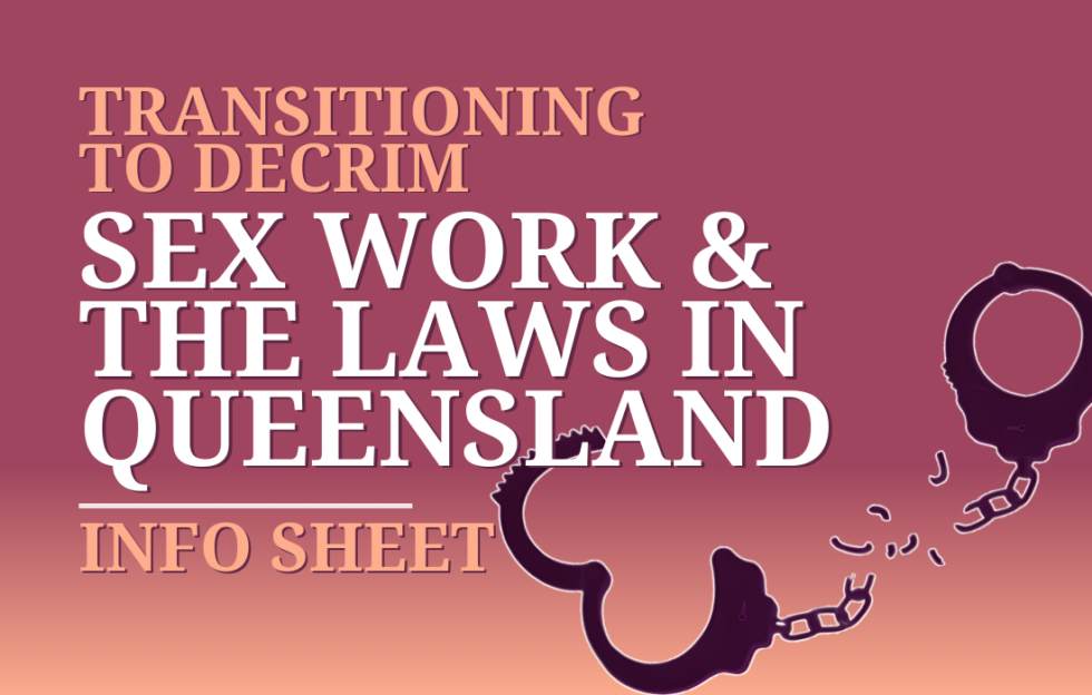 Sex Work and The Laws in Queensland | Respect QLD